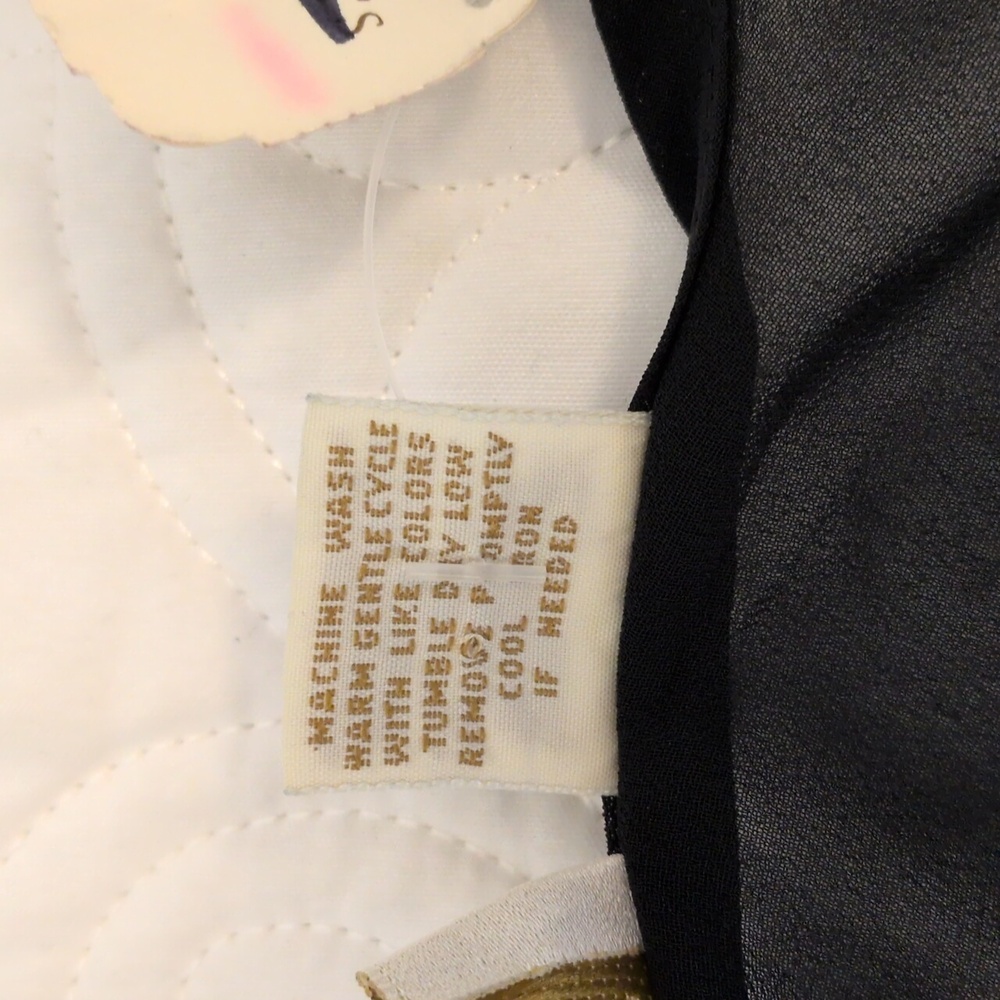 Victoria's Secret Black Sheer Blouse - Picture 7 of 9